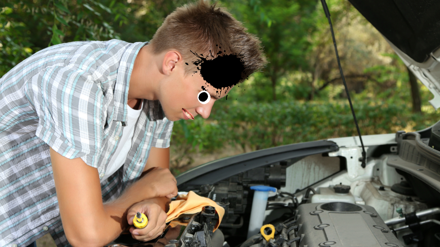 Fixing a car engine