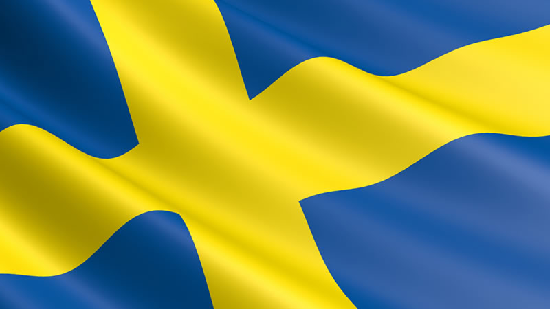 A Scandinavian flag