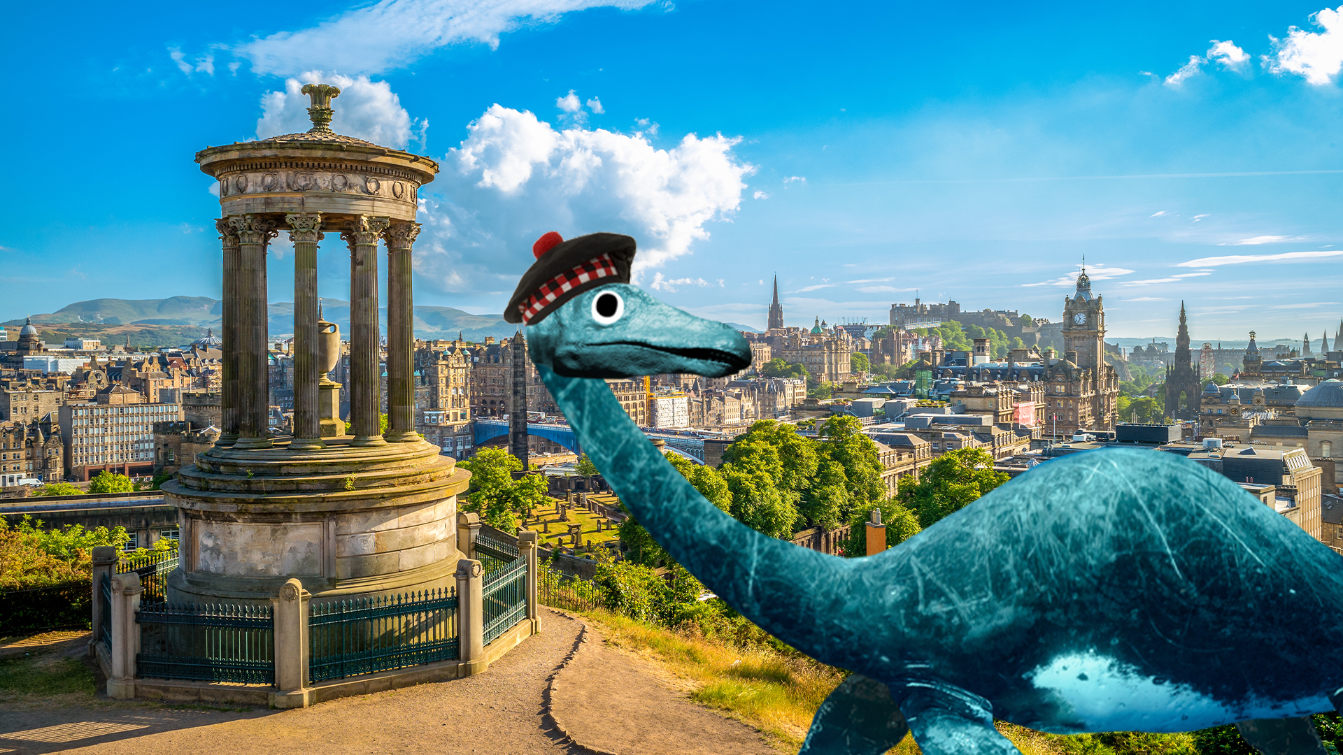 Edinburgh with Beano Nessie