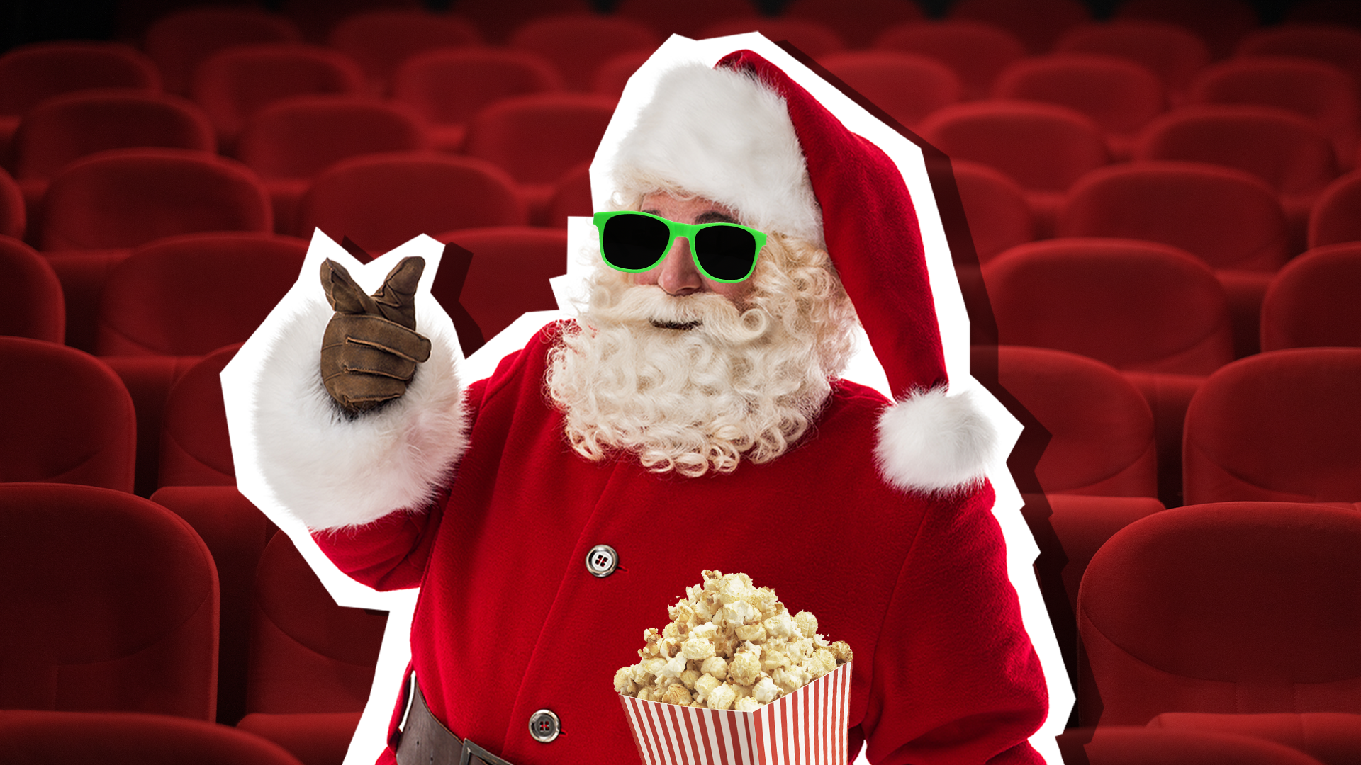 Santa in the cinema