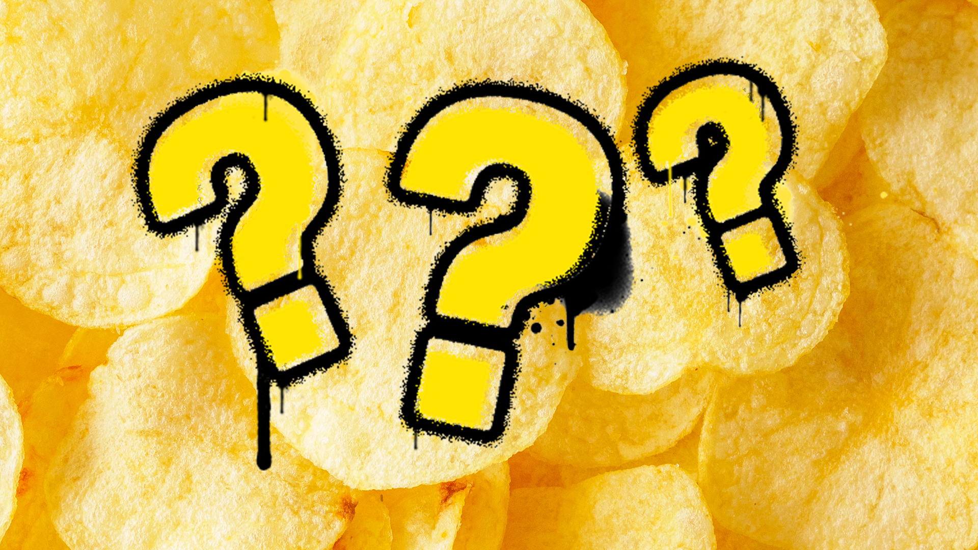 Crisps and question marks