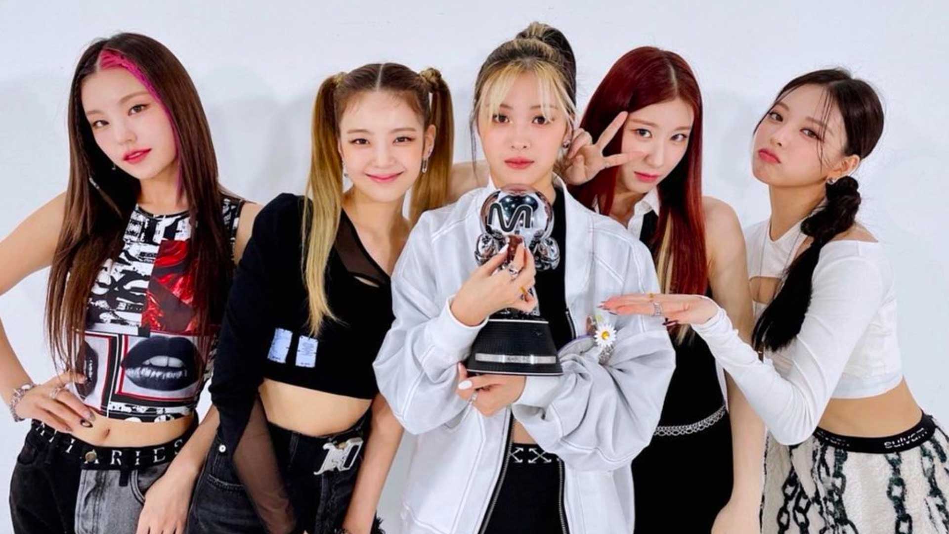 A picture of the K-Pop group Itzy