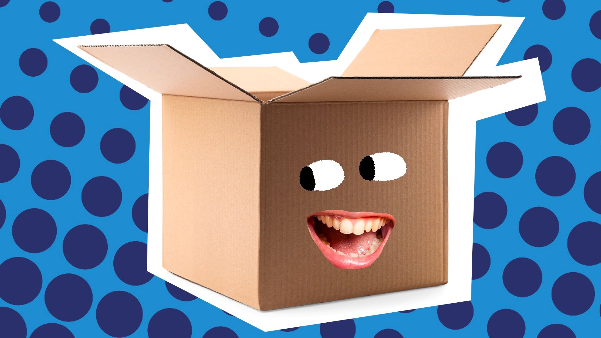 A laughing box