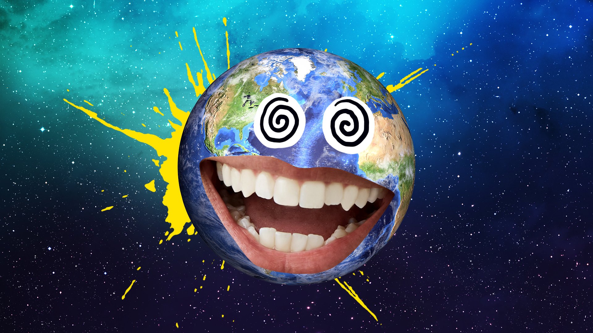 A smiling earth 