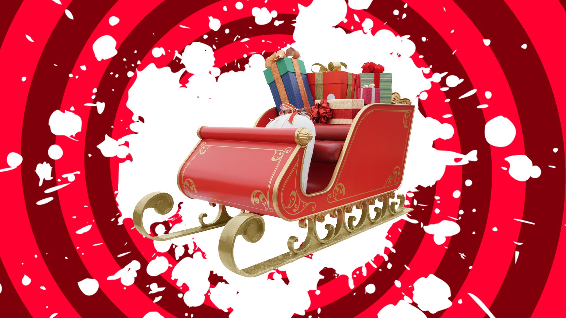 Santa's sleigh