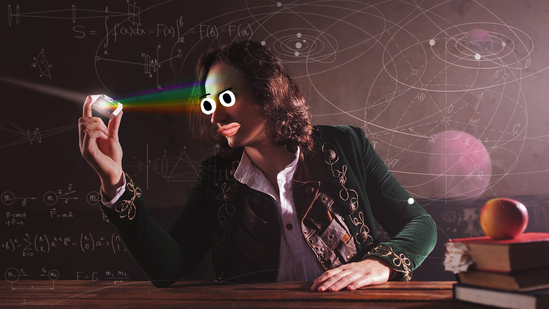 A young Isaac Newton