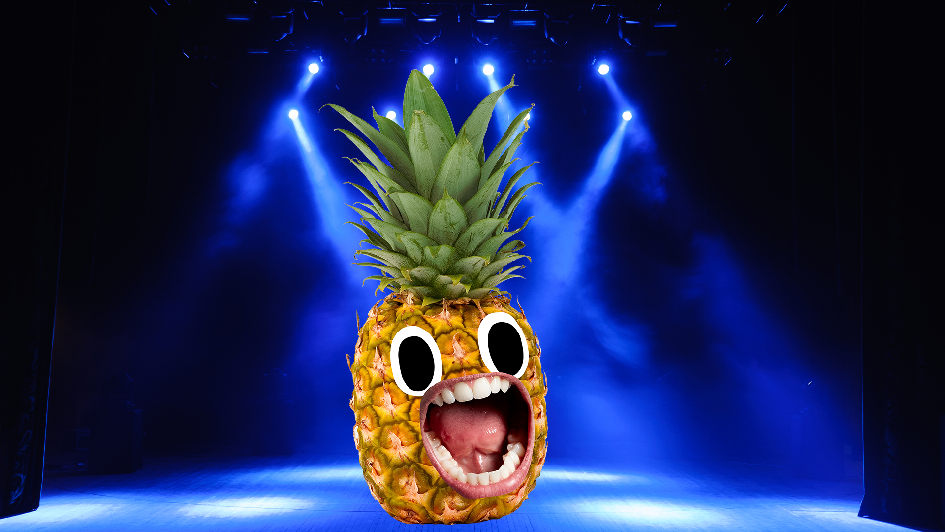 Pineapple onstage