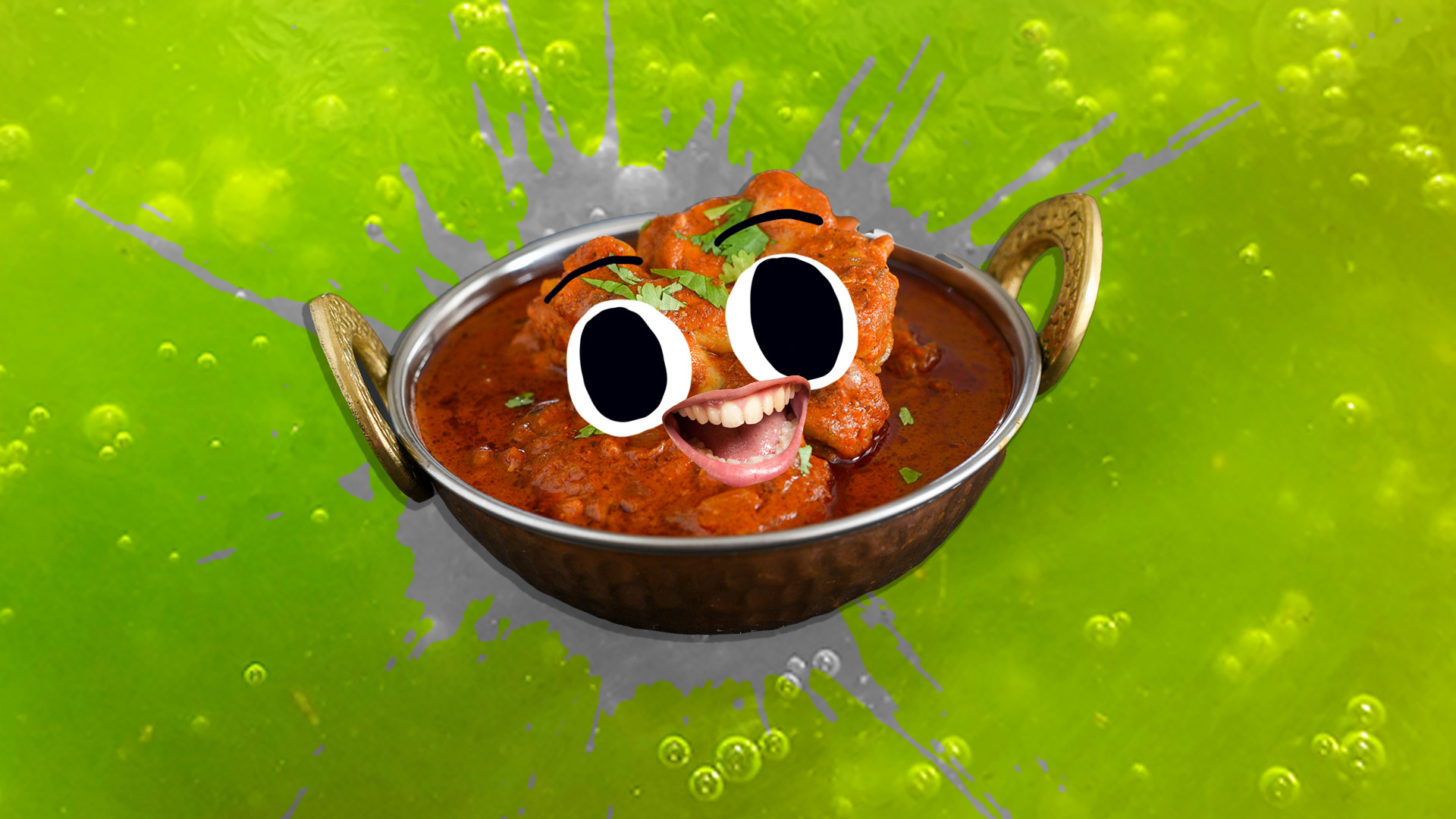 A delicious curry smiling at you