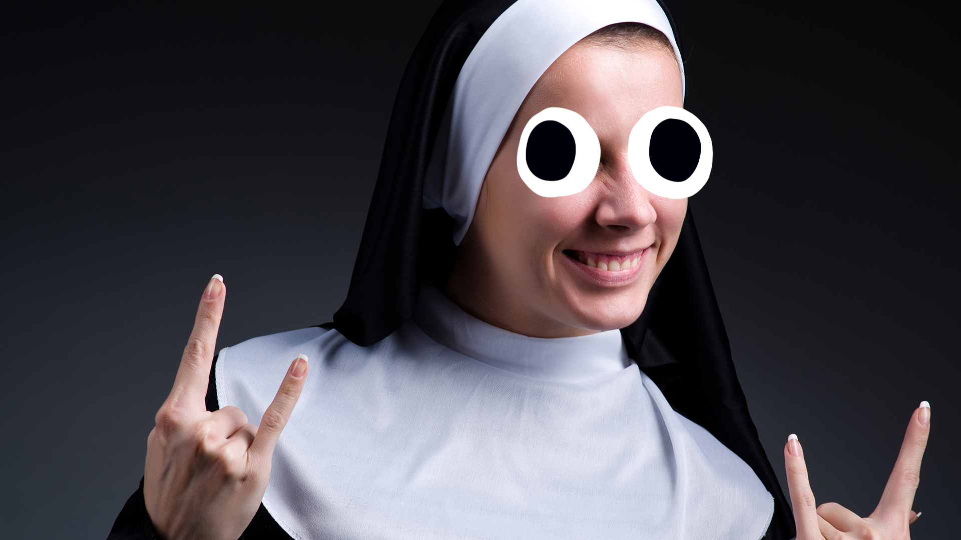 A cool nun