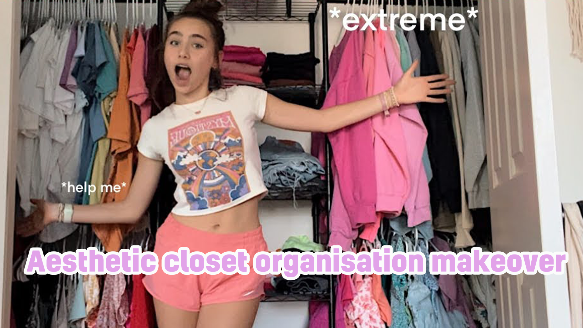You're a classic type A with a need to organise, and this video is exactly what will satisfy you! Maybe it will even inspire you to empty out your own wardrobe?
