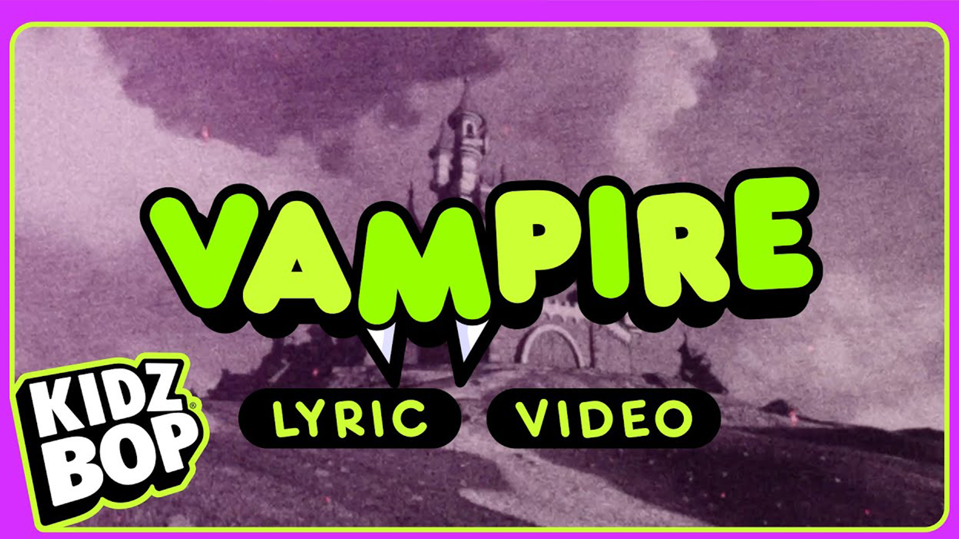 You should watch the Vampire lyric video. This amazing Olivia Rodrigo song is perfect if you're feeling a little gloomy!
