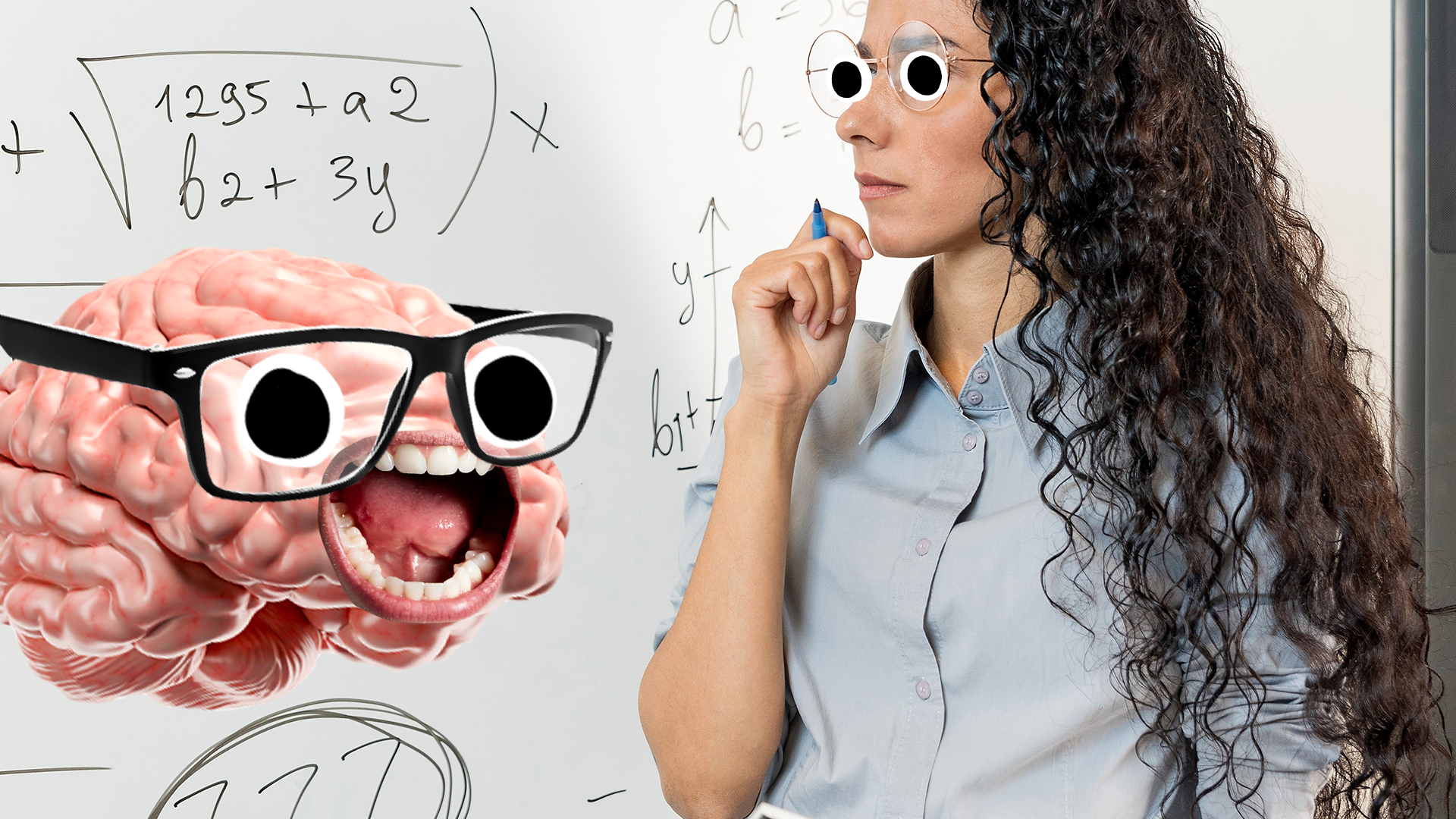 Puzzled maths teacher and a Beano brain