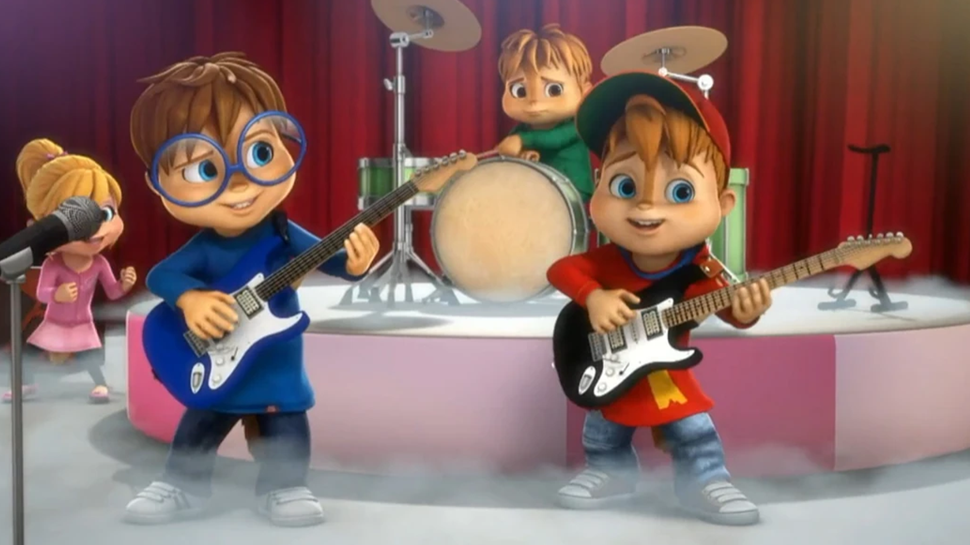 Alvin and his band