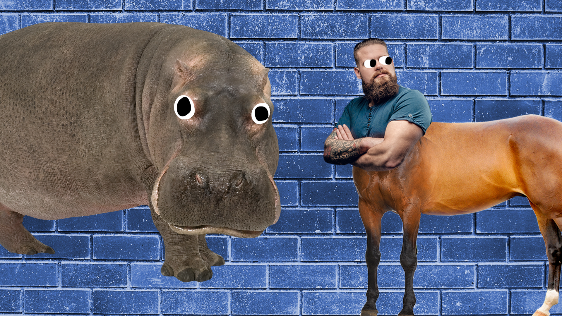 Beano hippo and centaur