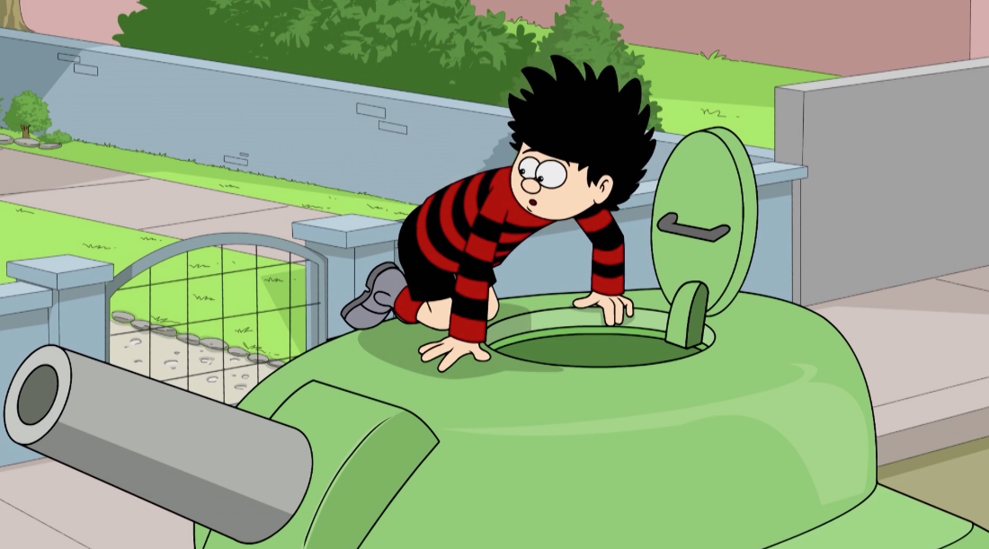 Dennis The Menace and Gnasher in Tank You Very Much