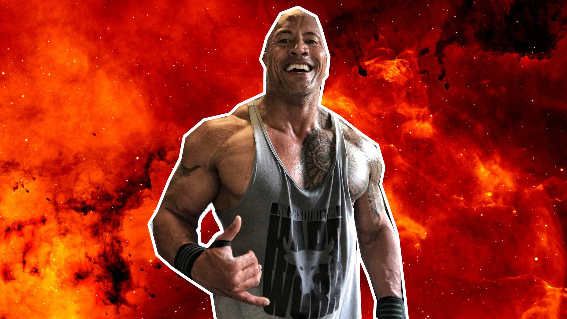 The Rock is pretty pleased but thinks you have it within you to do slightly better next time