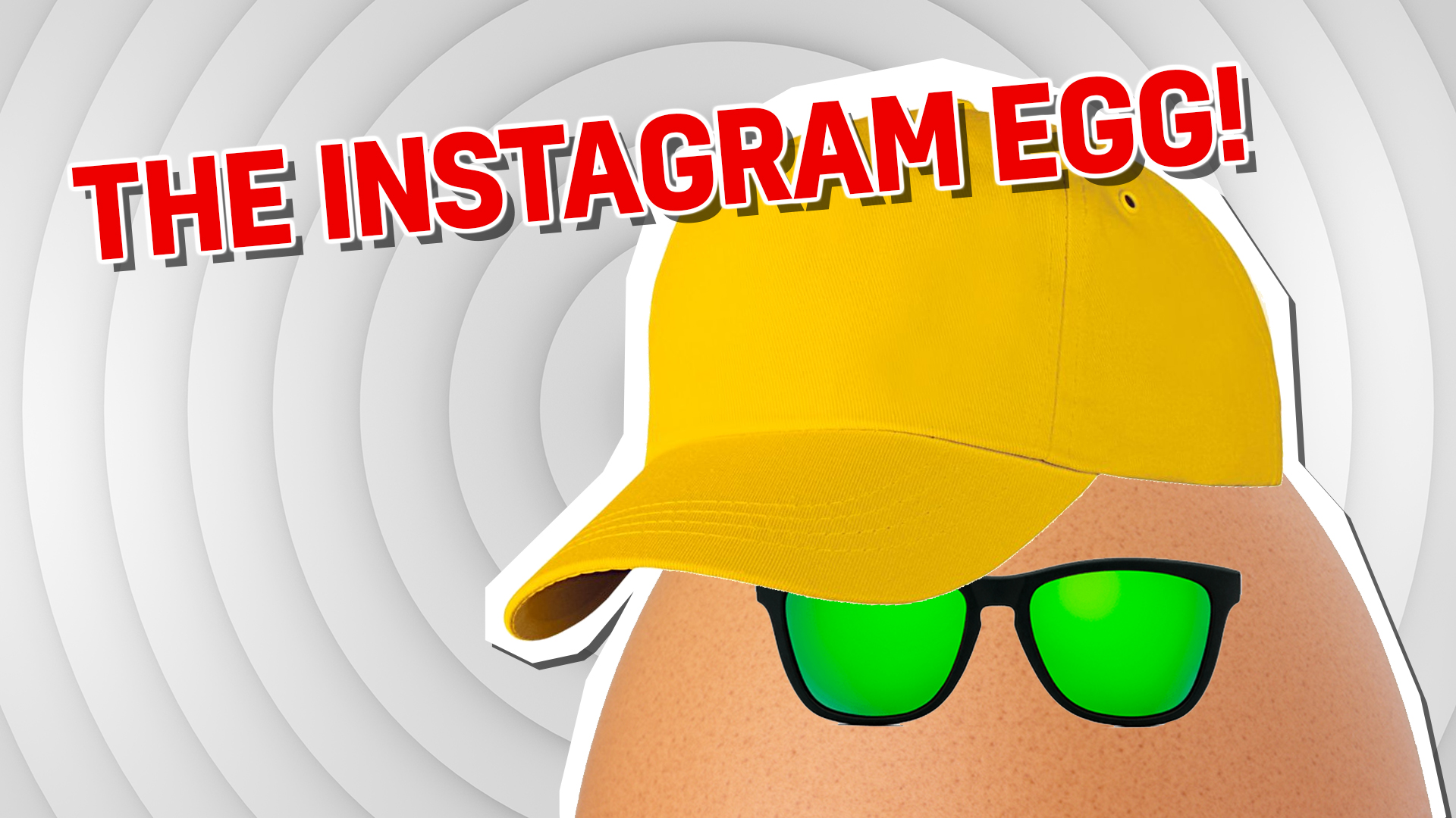 The world-famous Instagram egg