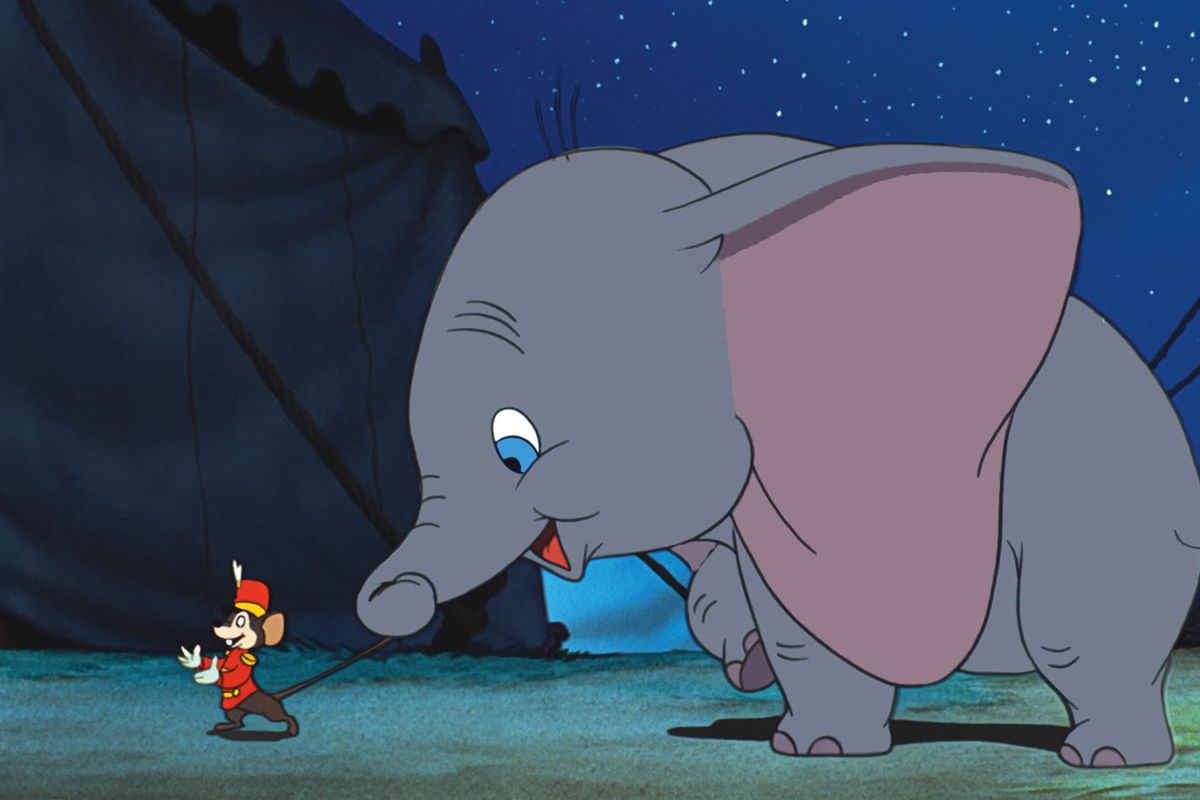 Dumbo and his mouse friend