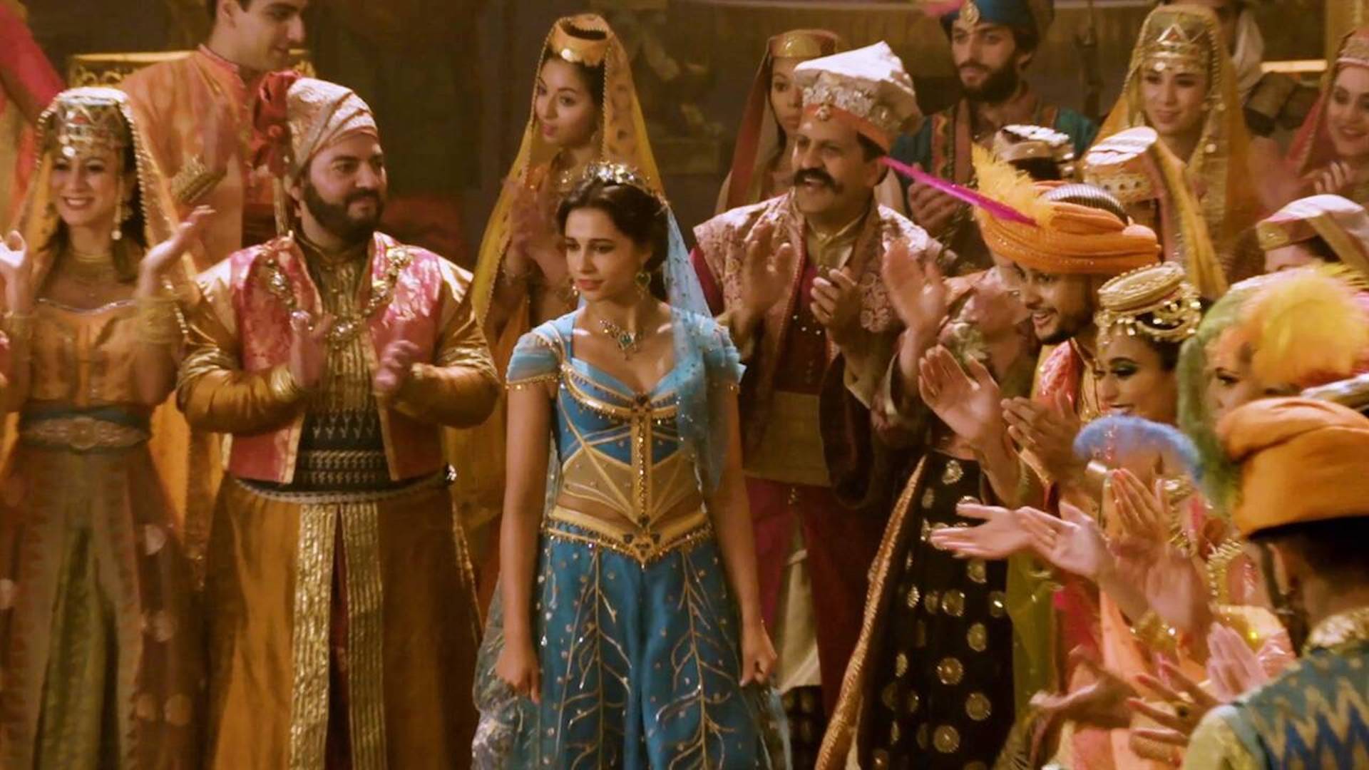 A scene from the 2019 Disney film, Aladdin
