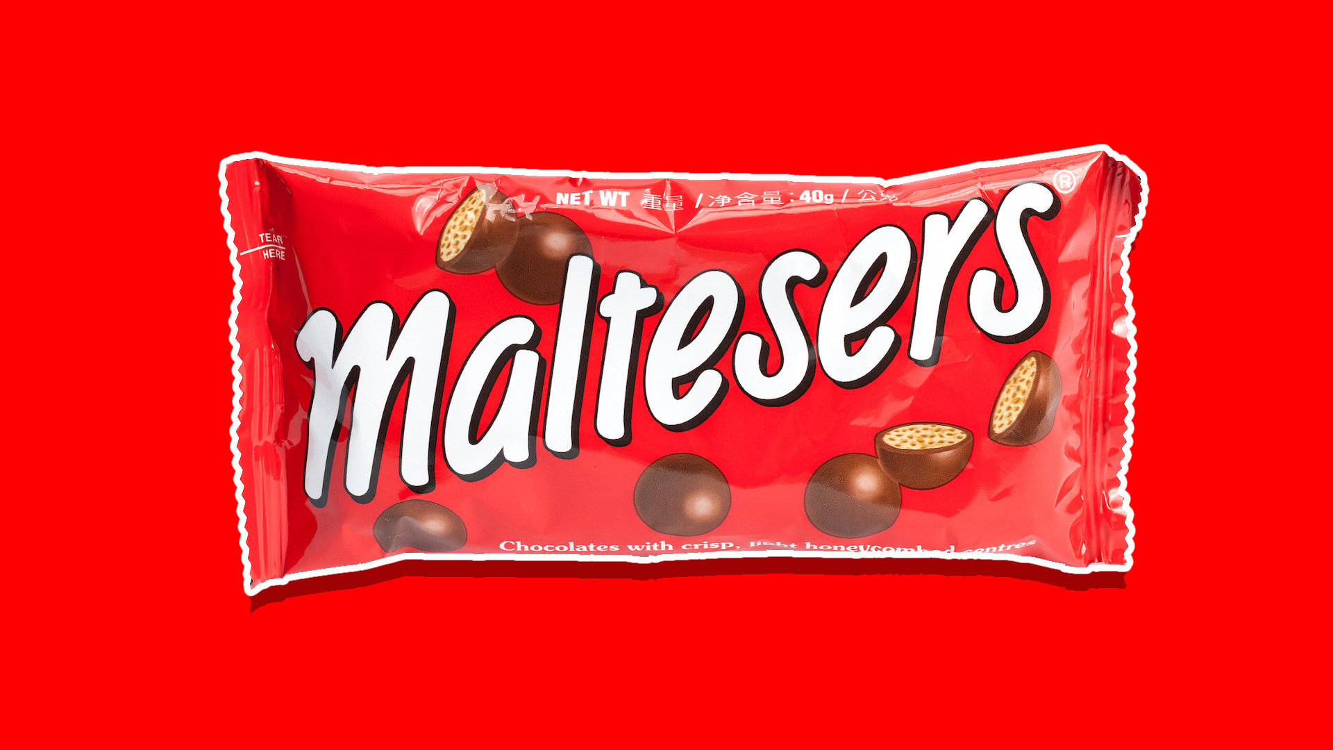 A packet of Maltesers 