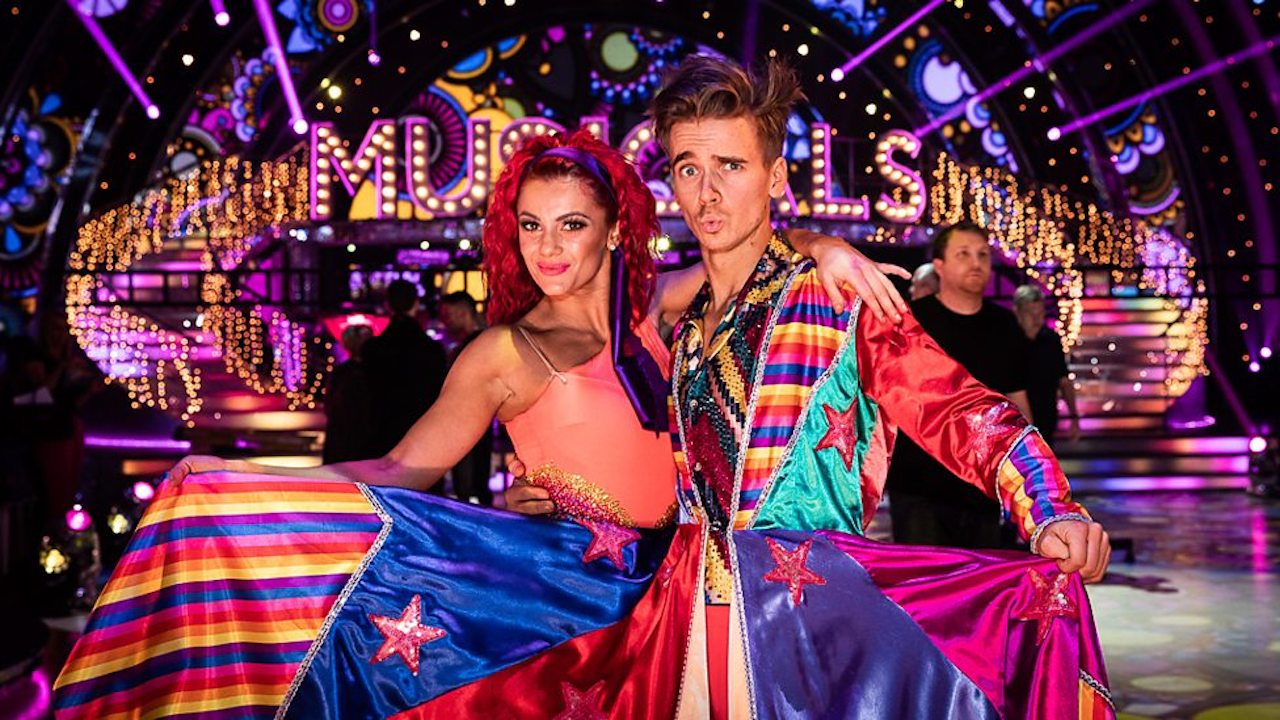 Joe Sugg and Dianne Buswell on Strictly Come Dancing 2018