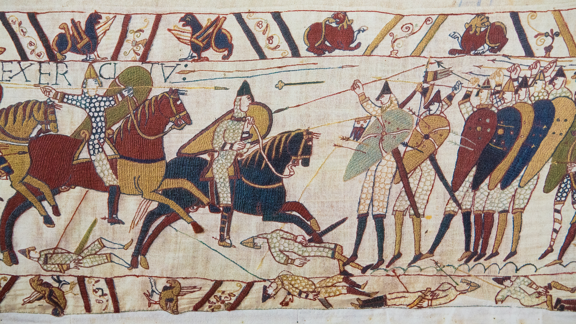 Detail of the Bayeux Tapestry