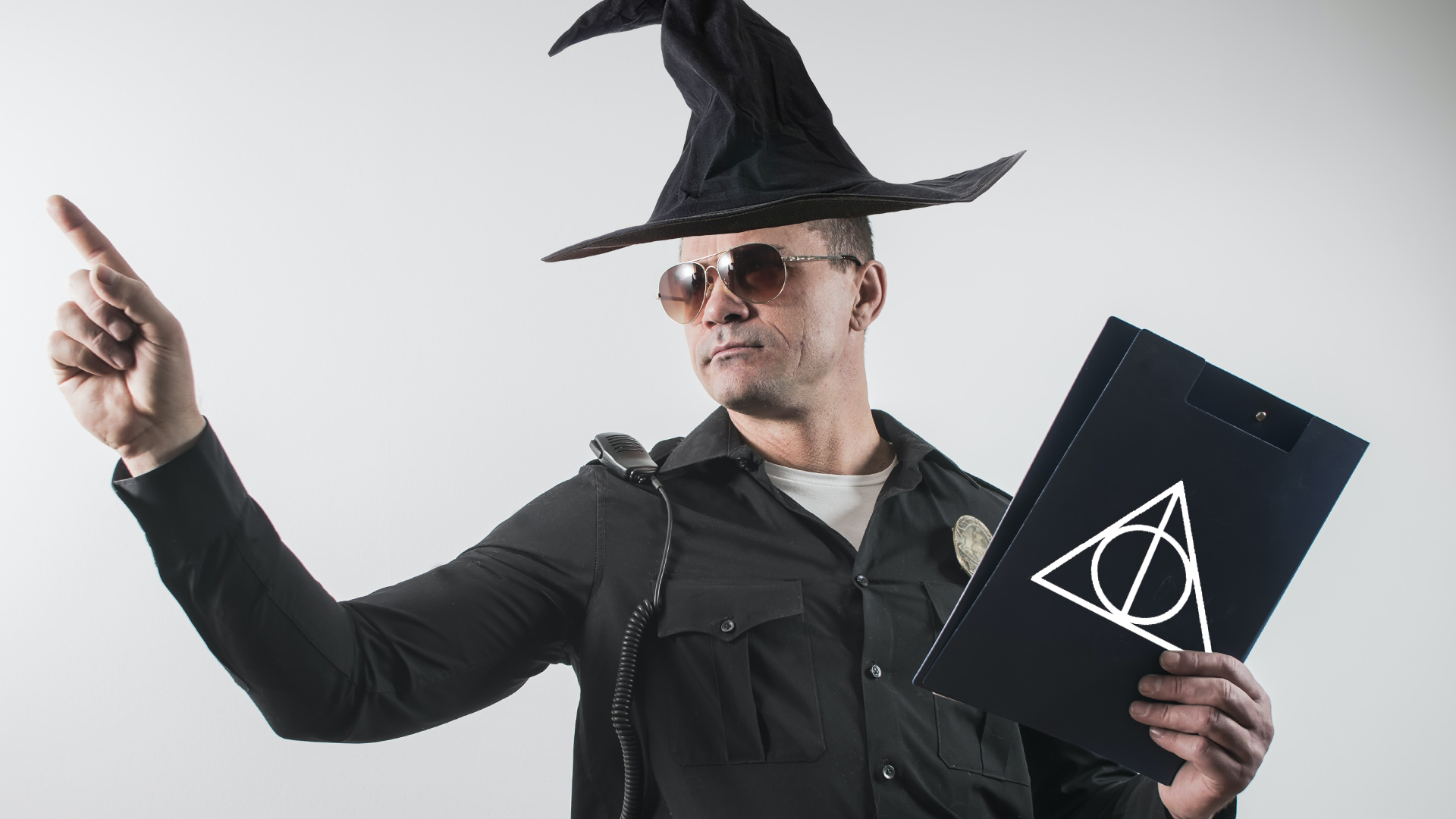 A wizard police officer