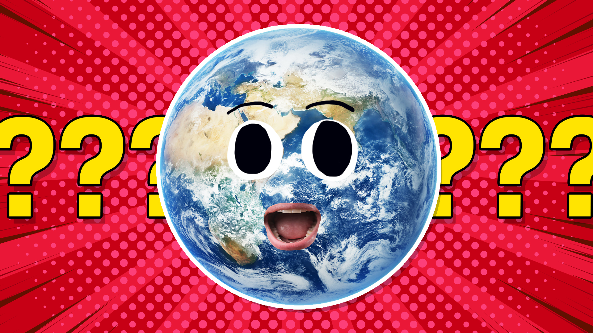 A surprised earth