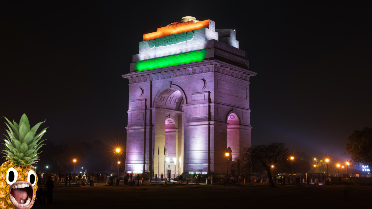 India Gate in New Dehli
