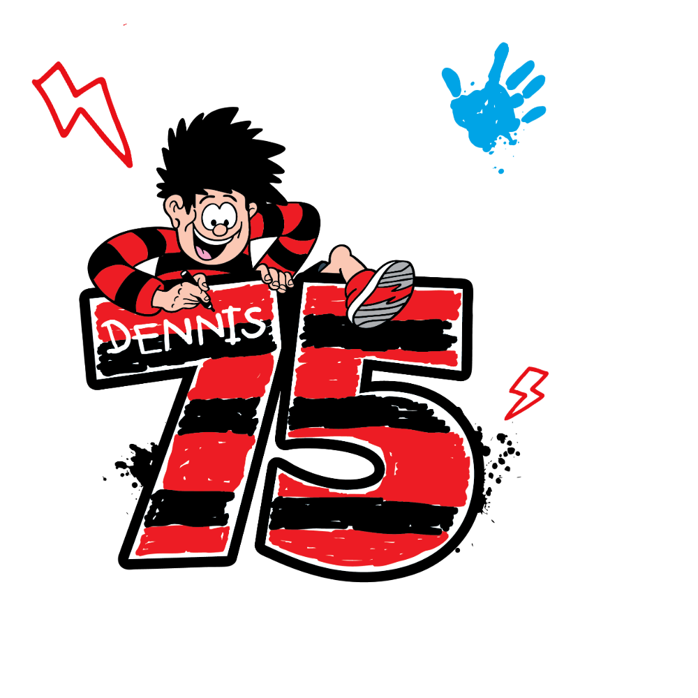 Dennis 75th Anniversary logo