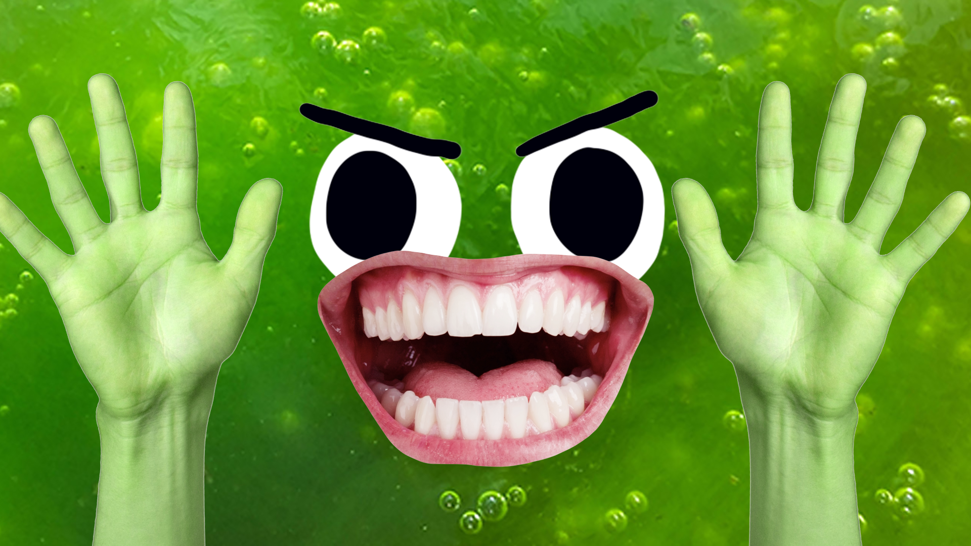 A green slime character
