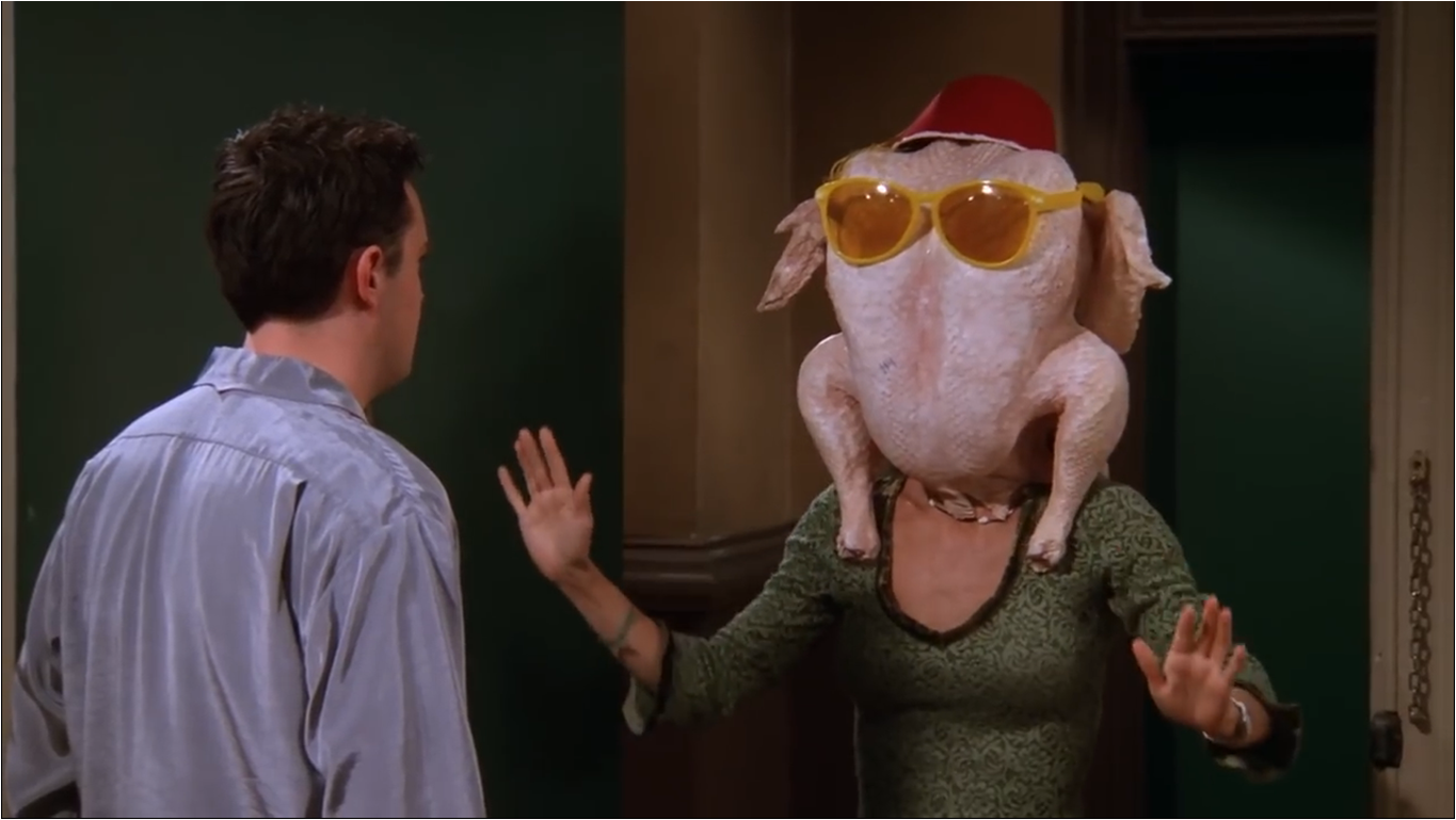 Thanksgiving episode of Friends