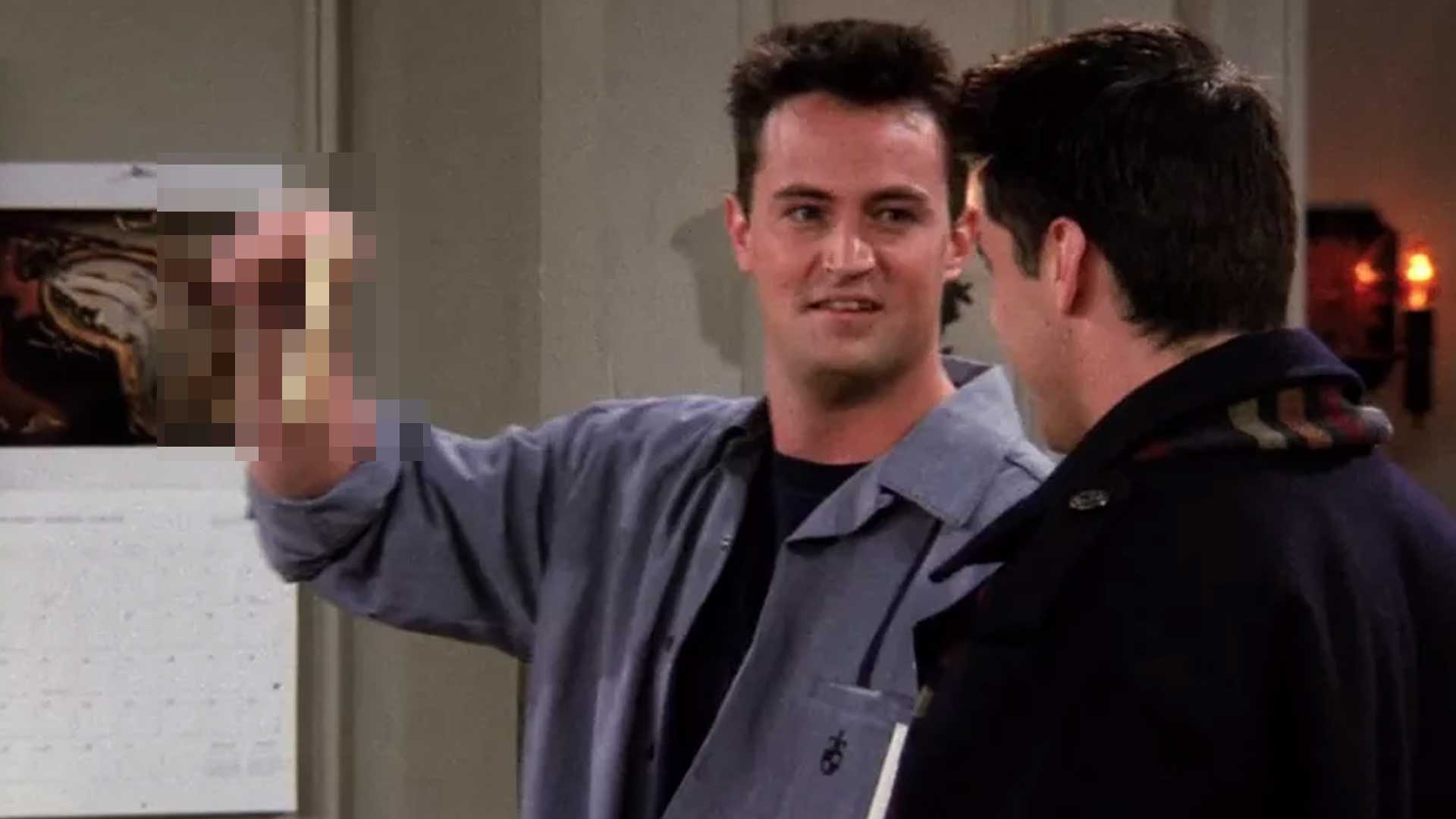 Joey and Chandler