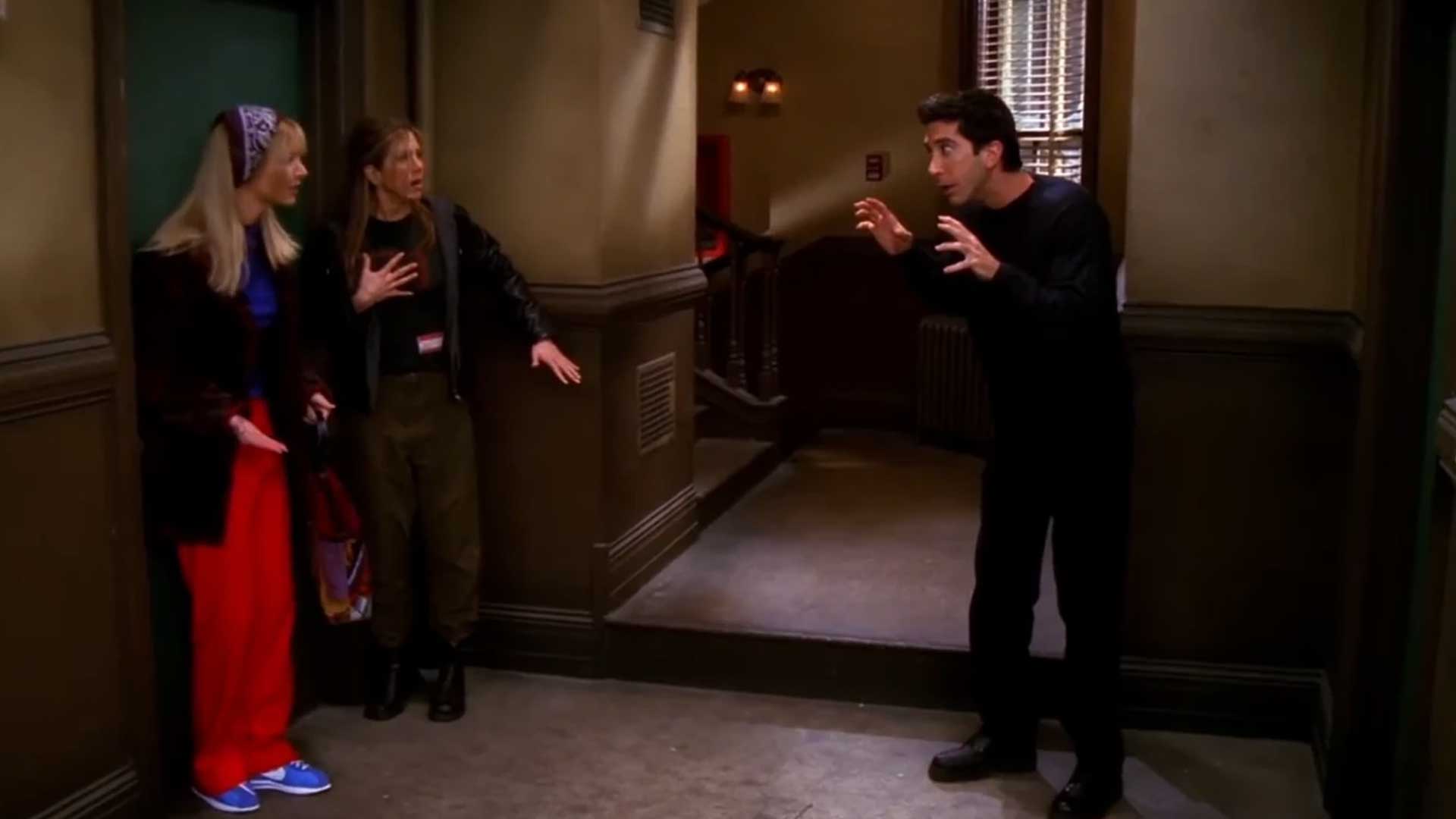 A scene from Friends