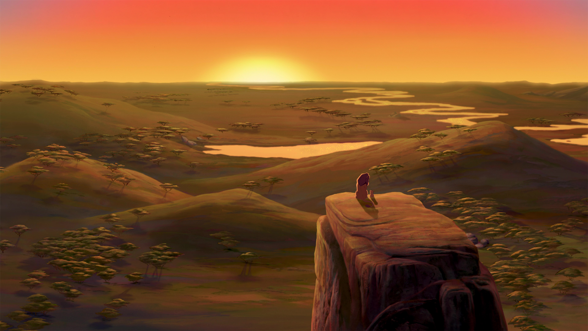 Screenshot from the Lion King