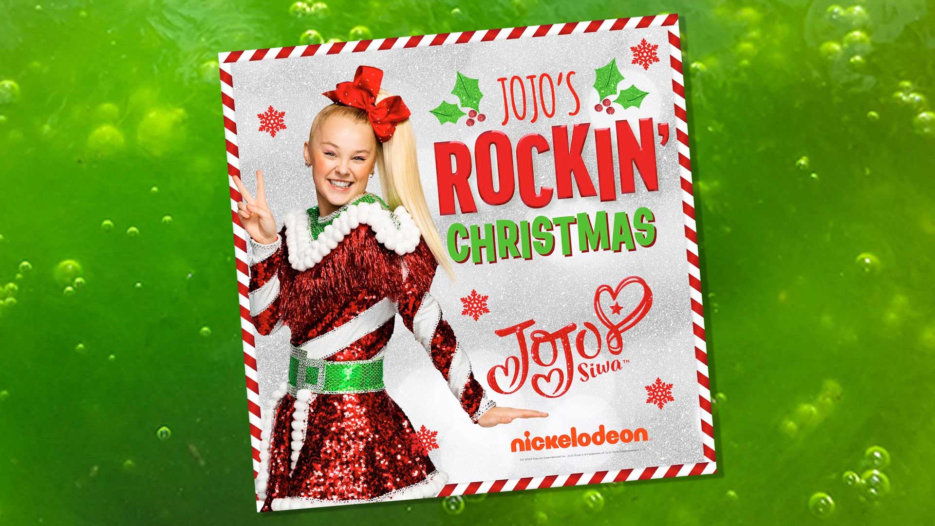 The cover of JoJo Siwa's Christmas album