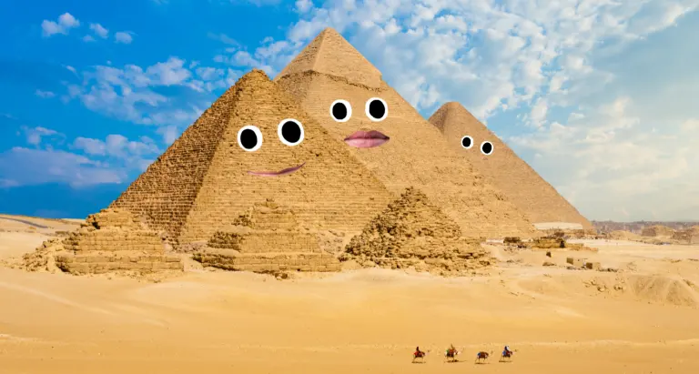 Pyramids in Egypt