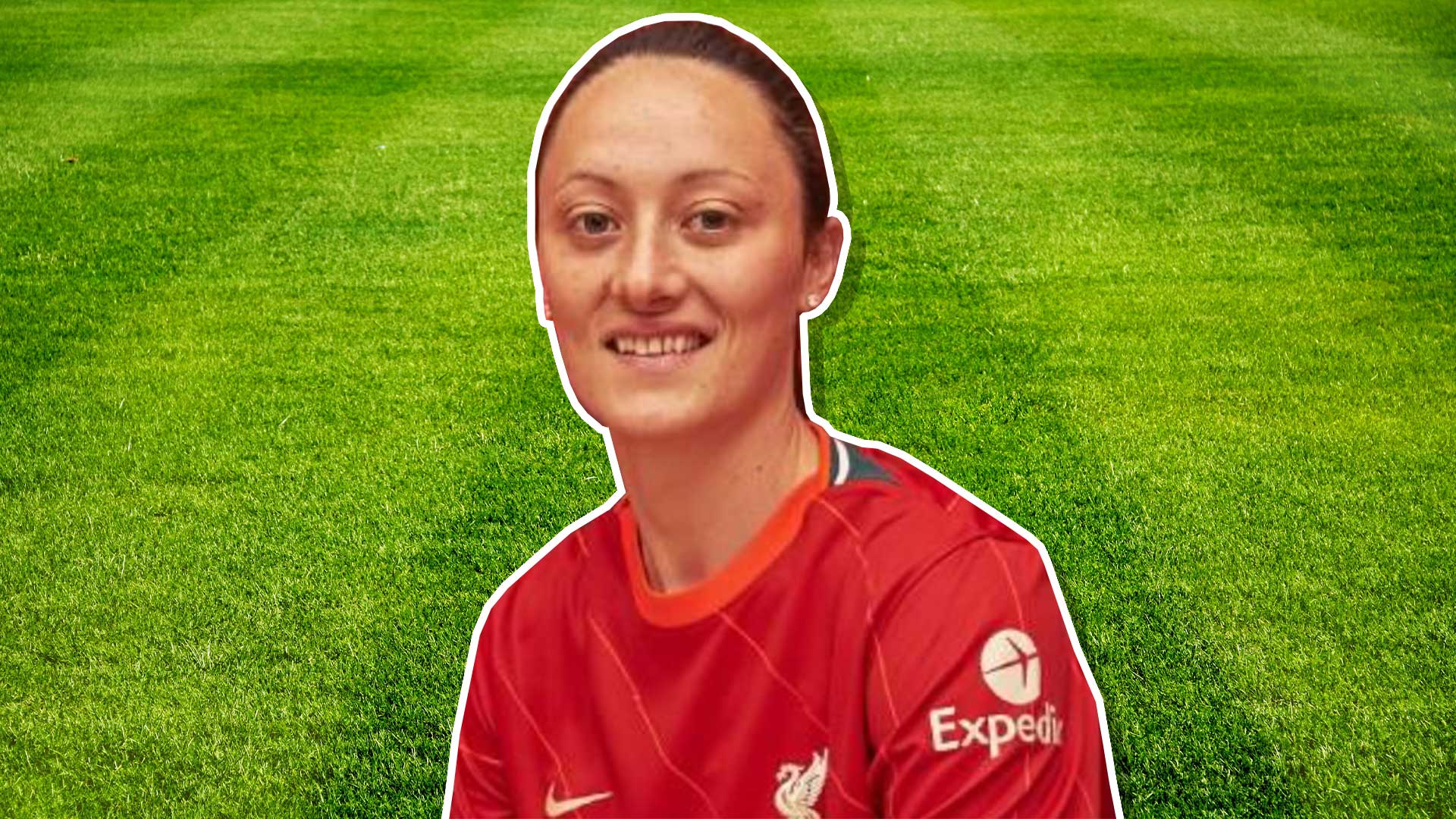 Megan Campbell of Liverpool Women's team