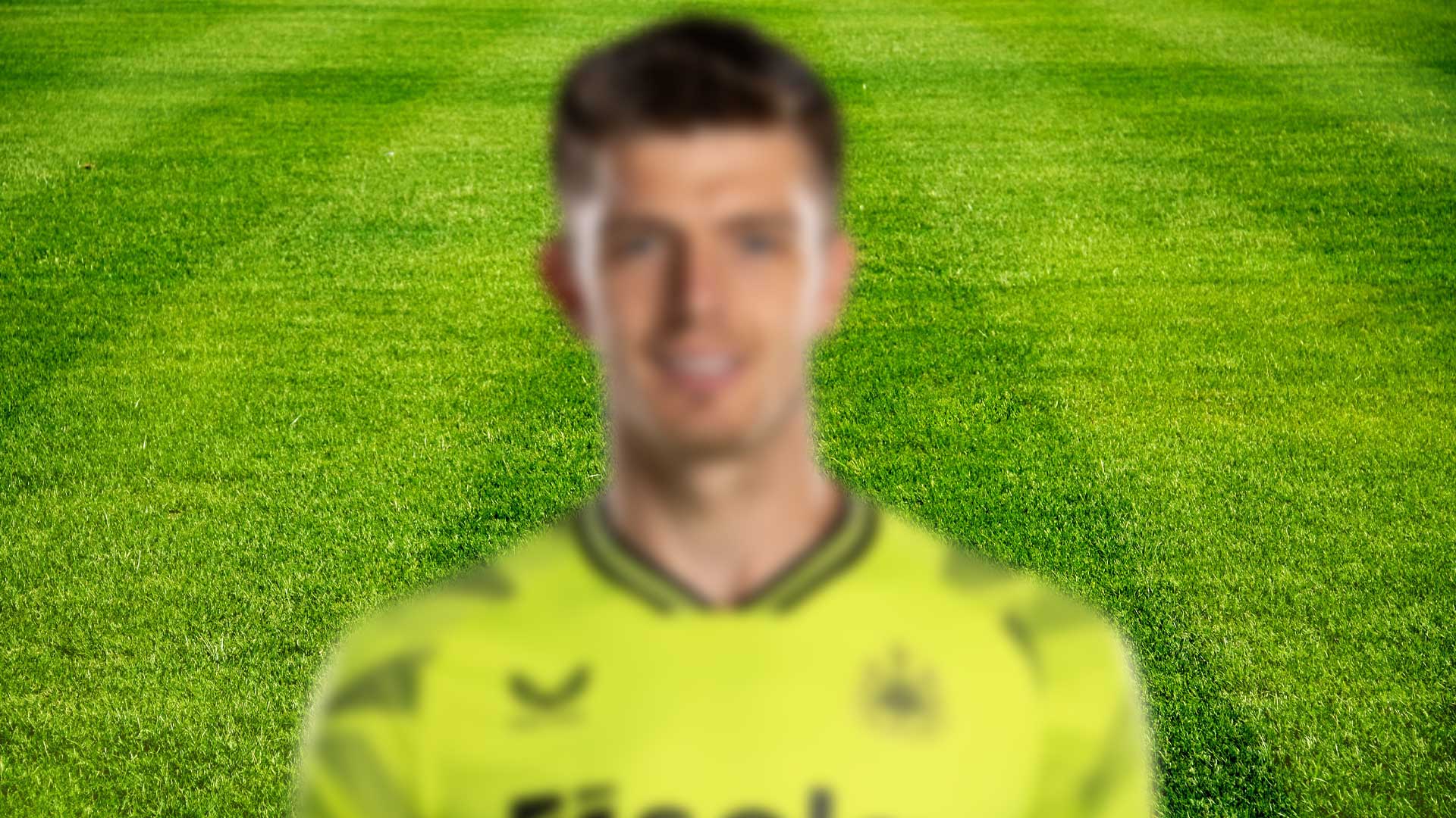 A blurred image of a Premier League football player