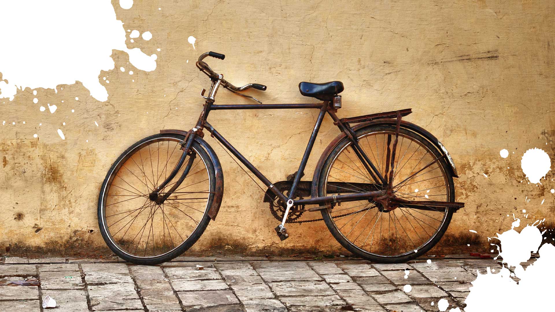 An old bicycle 