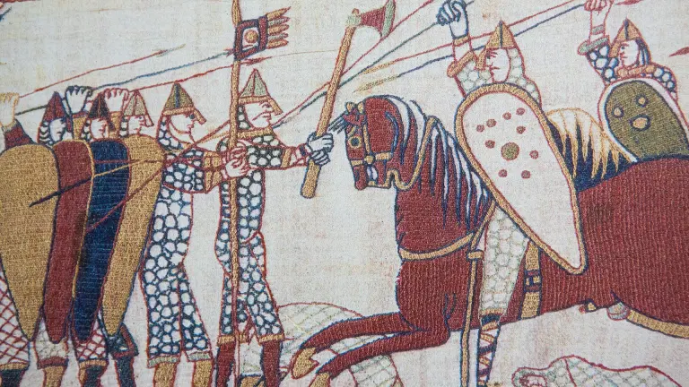 Battle of Hastings Bayeux tapestry
