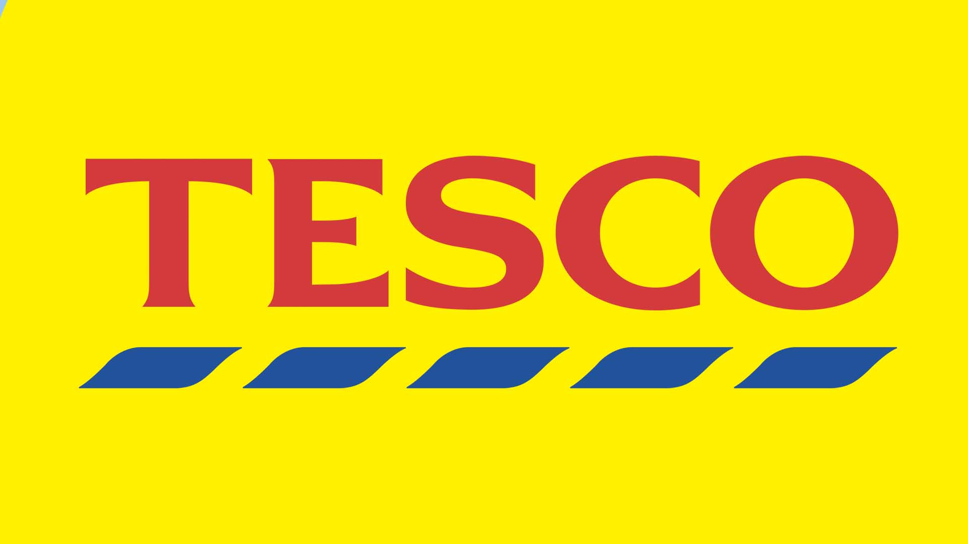A Tesco logo