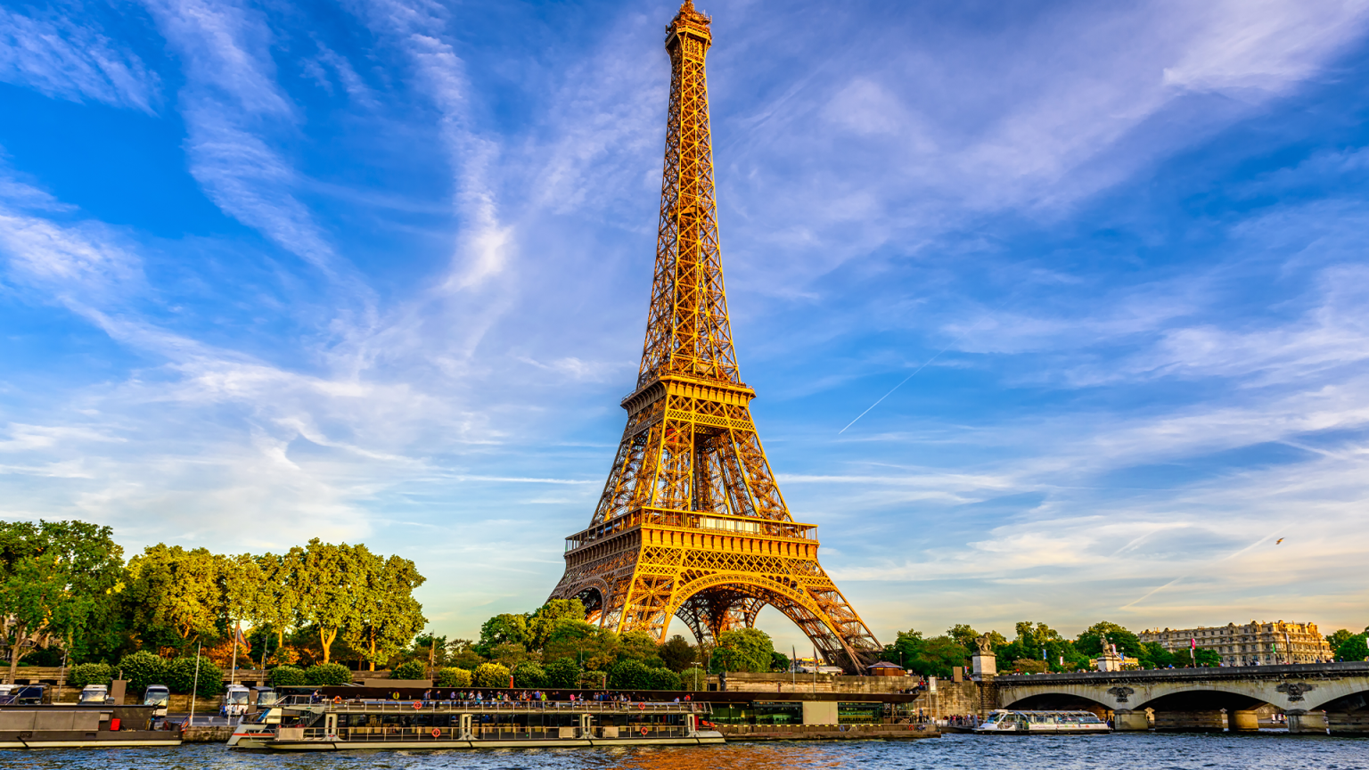 A famous Parisian tower 
