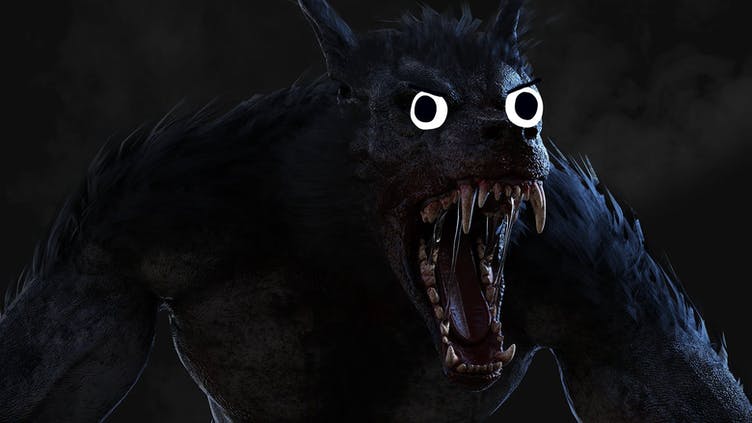 A werewolf