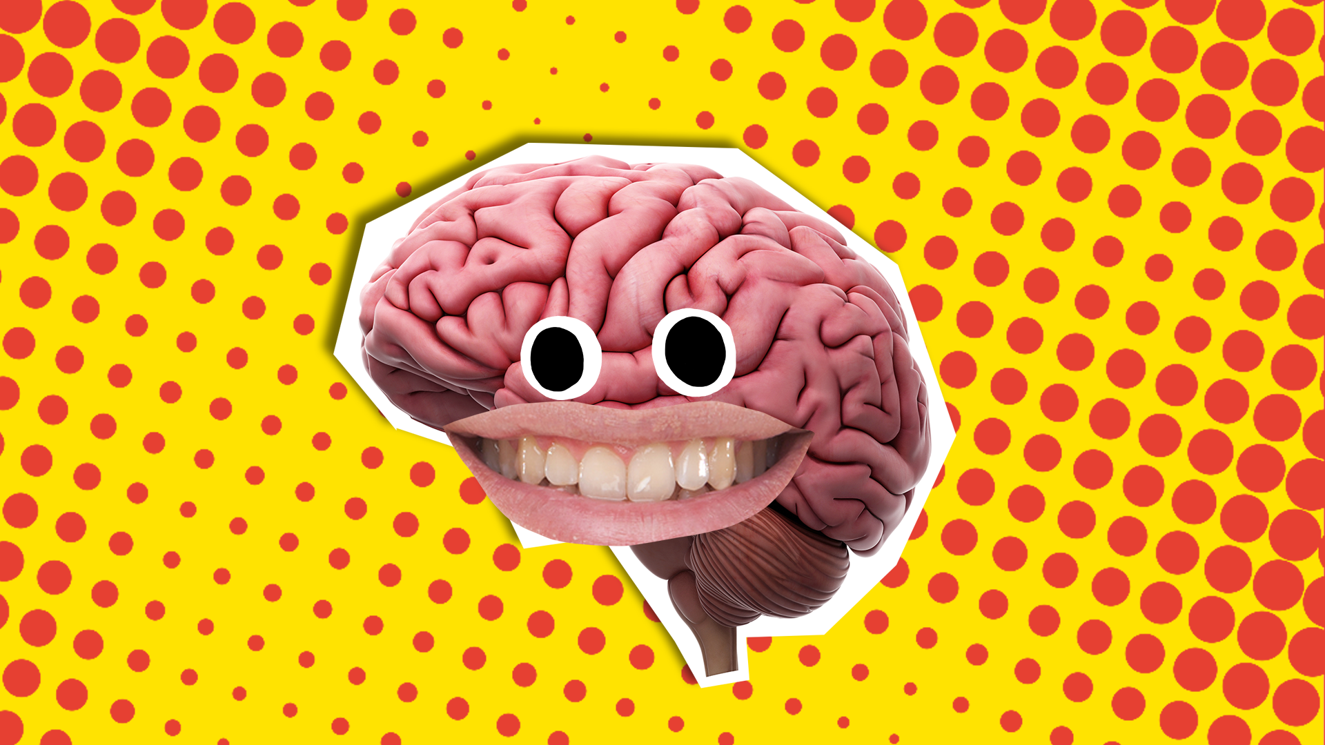 A smiling brain