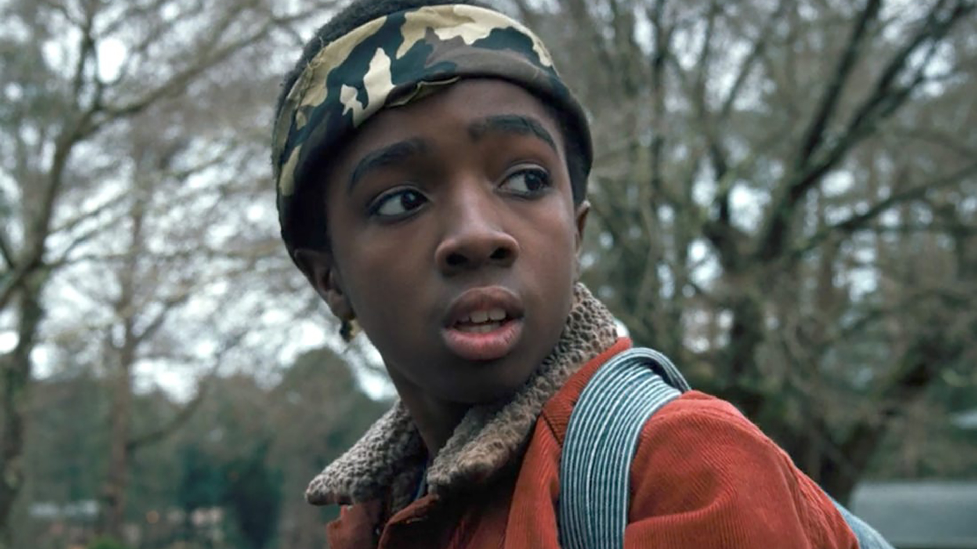 Caleb McLaughlin in Stranger Things