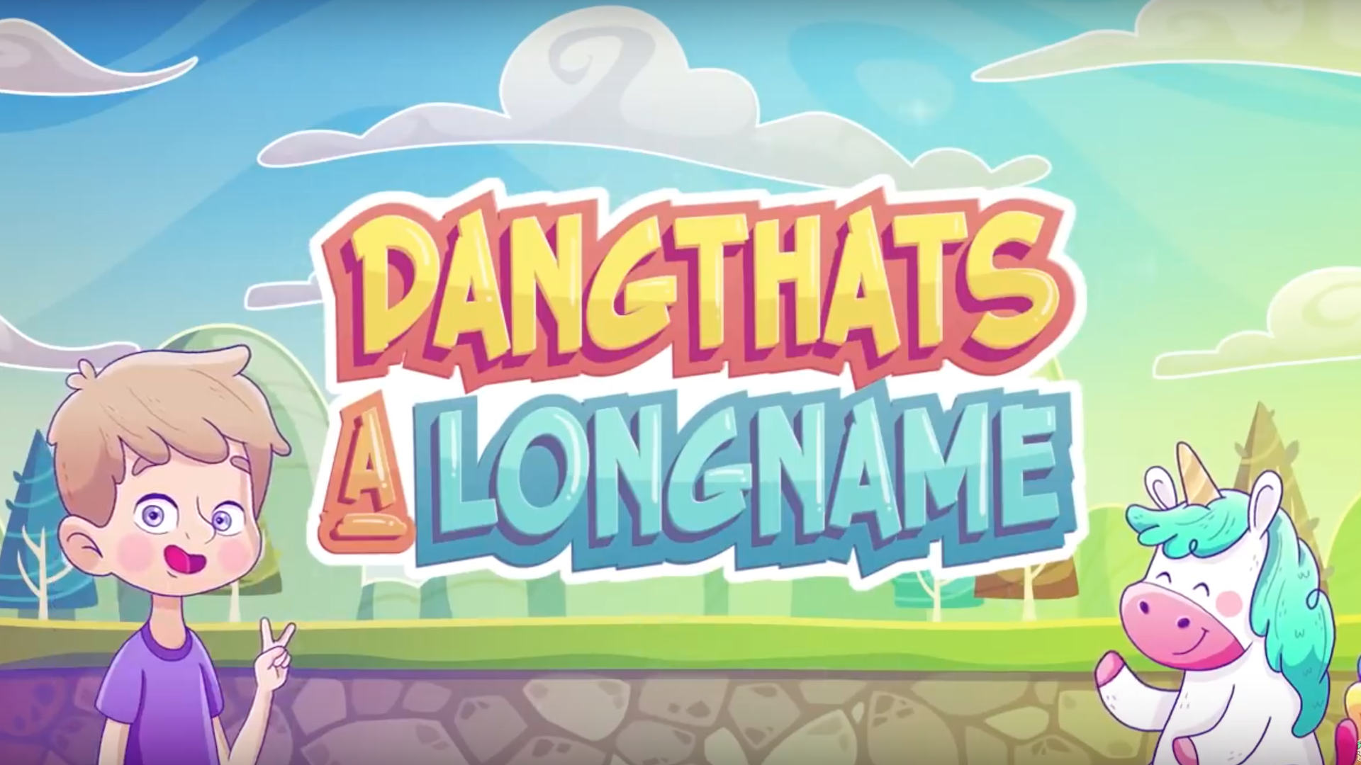 Dangthatsalongname's YouTube title page
