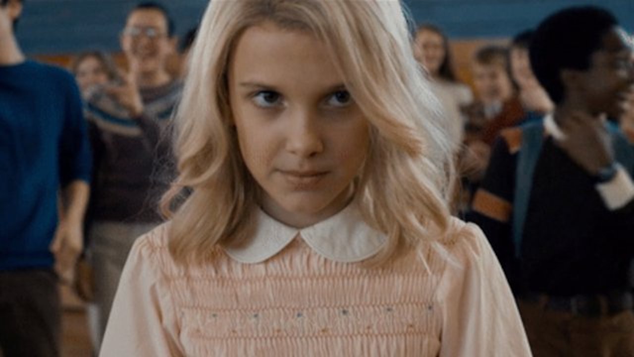 Eleven in Stranger Things 