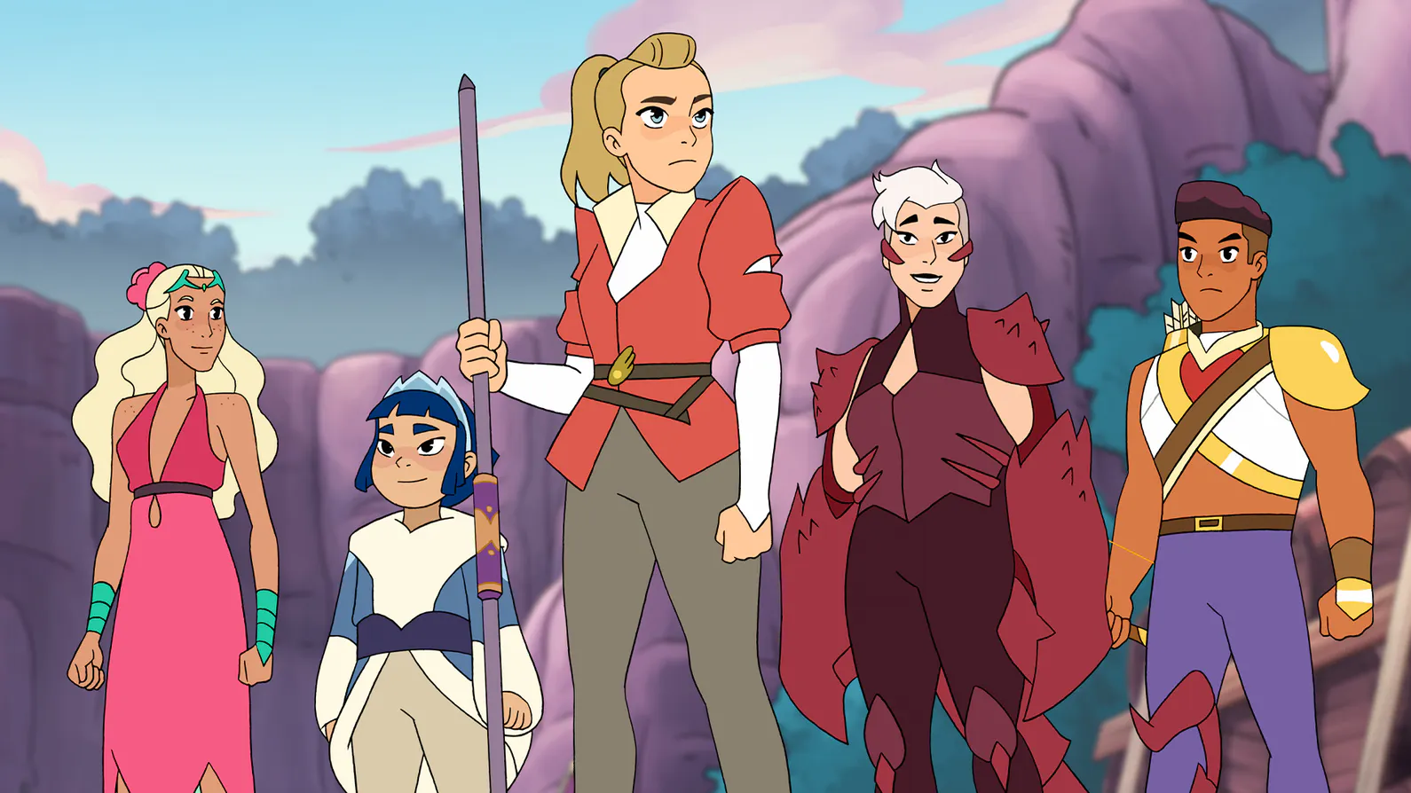 A scene from She-Ra and the Princesses of Power 
