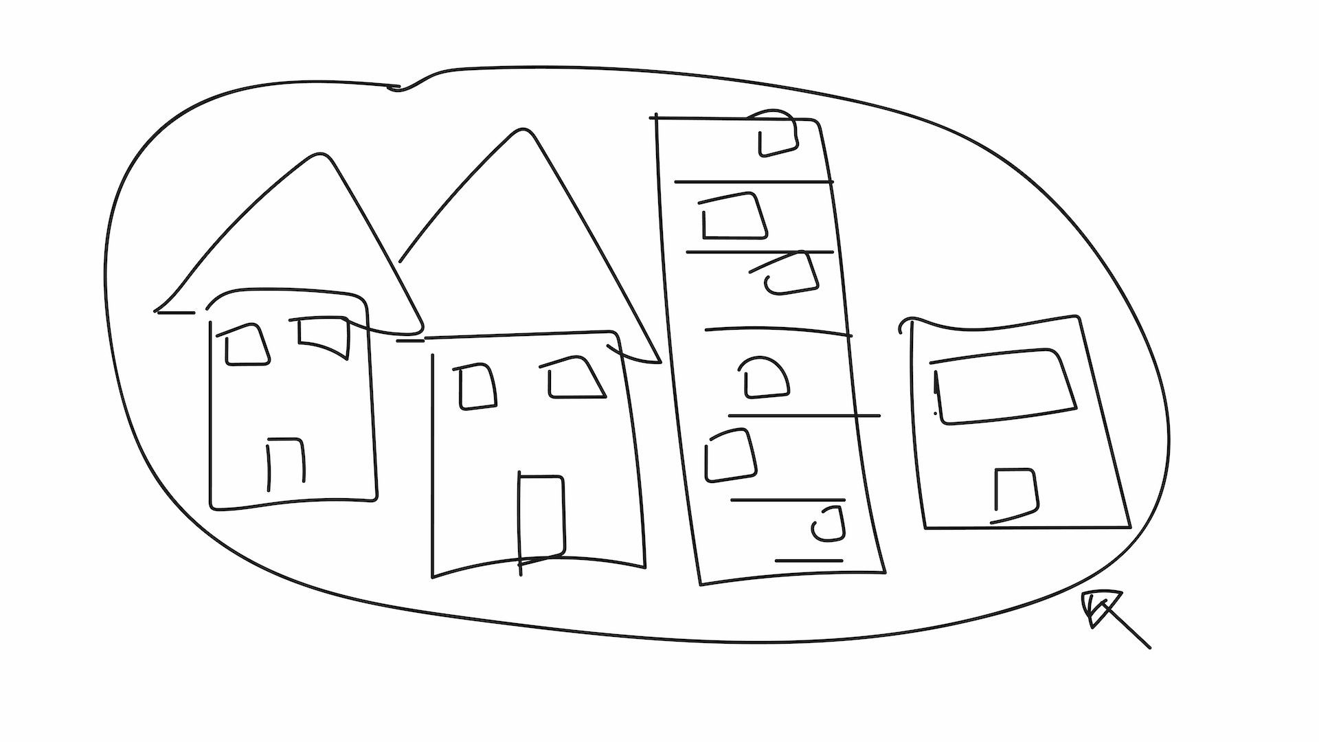 Some houses